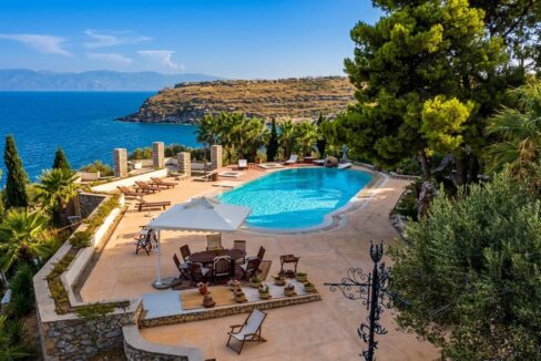 Seafront Private Property for Sale at Spetses island