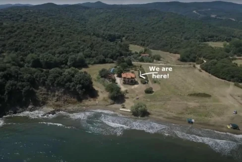 Seafront Property Ierissos Halkidiki Greece for Sale 4