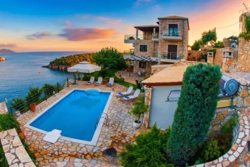 Seafront Villa for Sale in Sivota, across Corfu 1