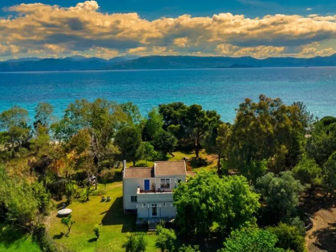 Seafront Villa in Corfu for Sale, Corfu Homes for sale