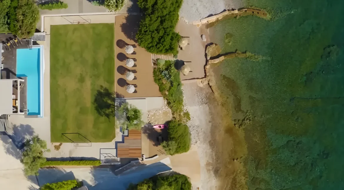Seafront Villa near Athens with private beach, Chalkida
