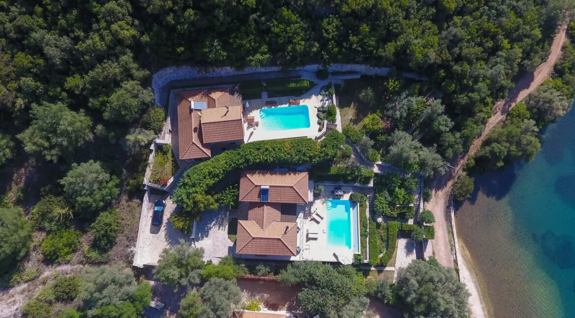 Seafront Villas for Sale at Syvota Lefkada Greece 2