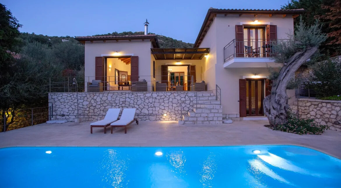 Seafront Villas for Sale at Syvota Lefkada Greece 25