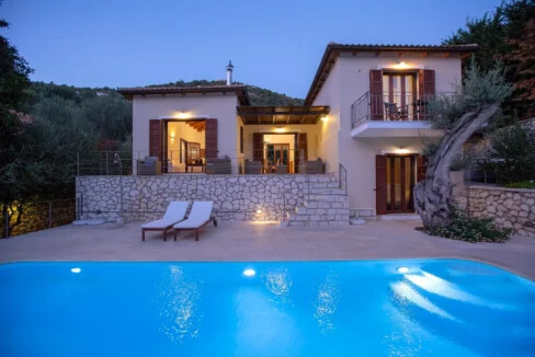 Seafront Villas for Sale at Syvota Lefkada Greece 25