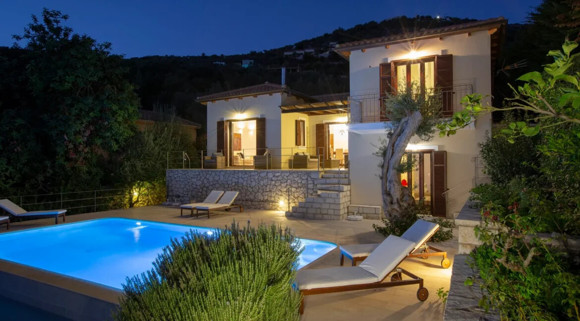 Seafront Villas for Sale at Syvota Lefkada Greece 27