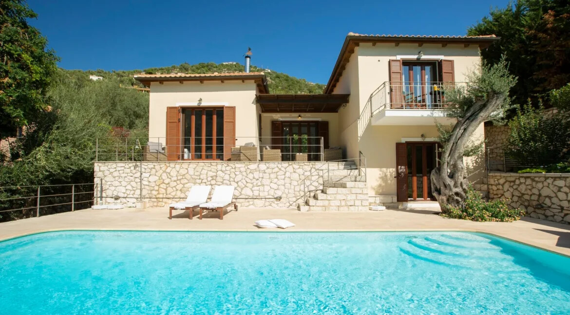 Seafront Villas for Sale at Syvota Lefkada Greece 37