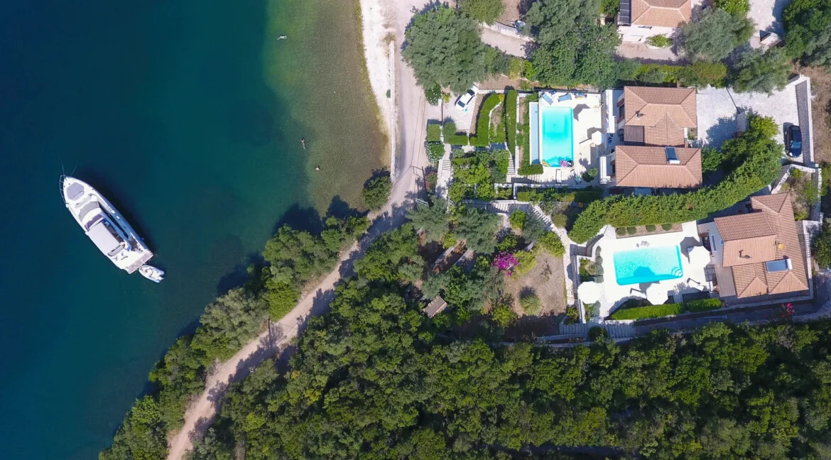 Seafront Villas for Sale at Syvota Lefkada Greece
