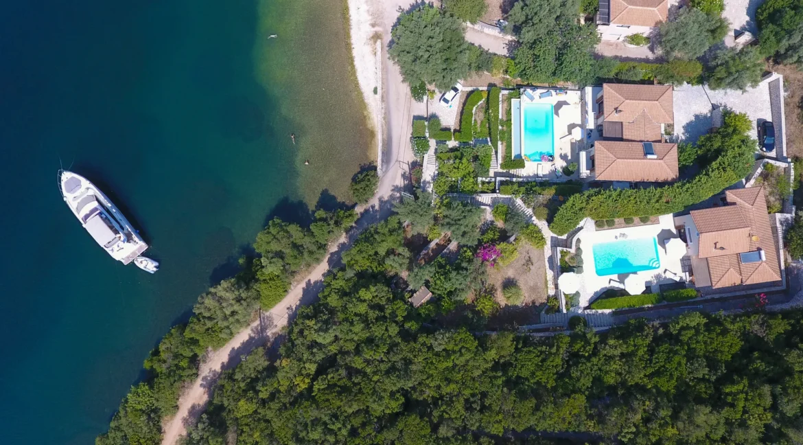 Seafront Villas for Sale at Syvota Lefkada Greece 40