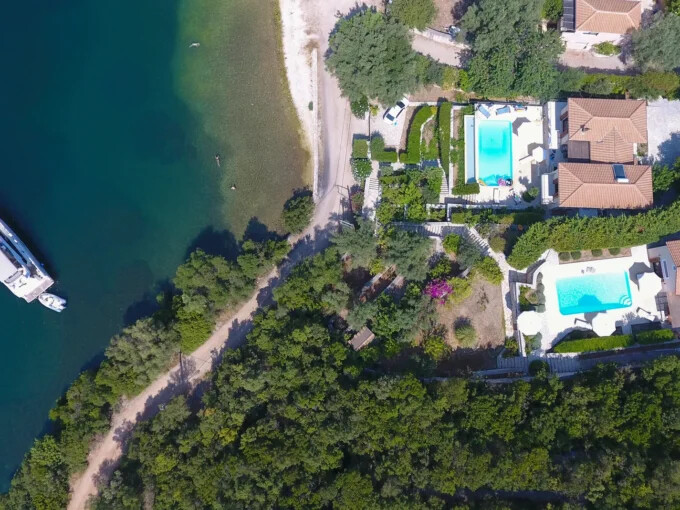 Seafront Villas for Sale at Syvota Lefkada Greece