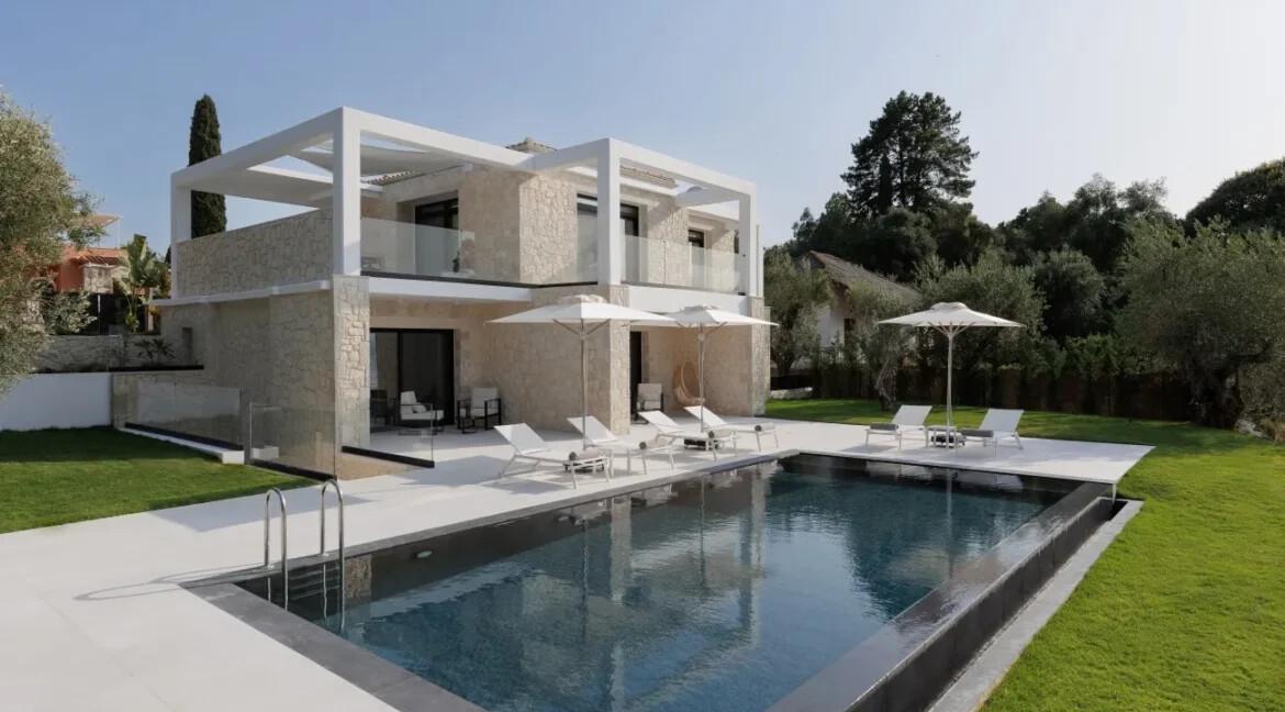 Seaside Modern Villa Kontokali Corfu Greece 23