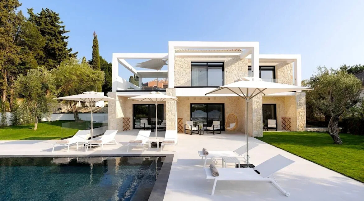 Seaside Modern Villa Kontokali Corfu Greece 30