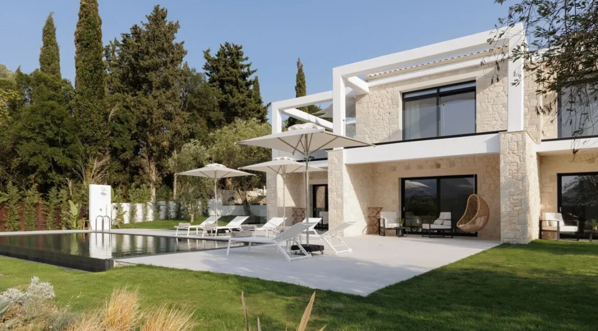 Seaside Modern Villa Kontokali Corfu Greece 4