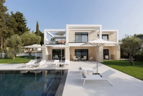 Seaside Modern Villa Kontokali Corfu Greece 5