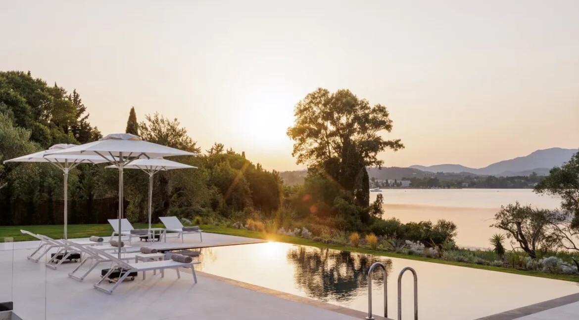 Seaside Modern Villa Kontokali Corfu Greece 6