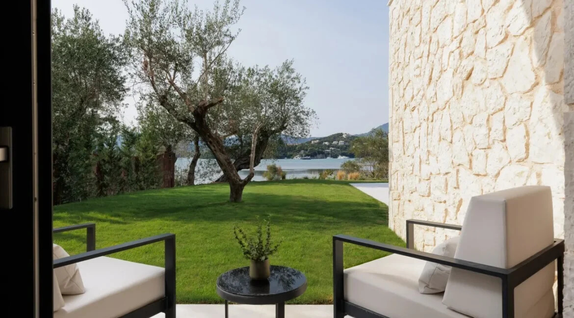 Seaside Modern Villa Kontokali Corfu Greece 7