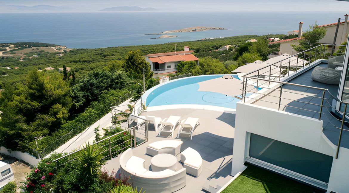 Super Villa in South Athens with Sea Views, Porto Rafti Villa 3
