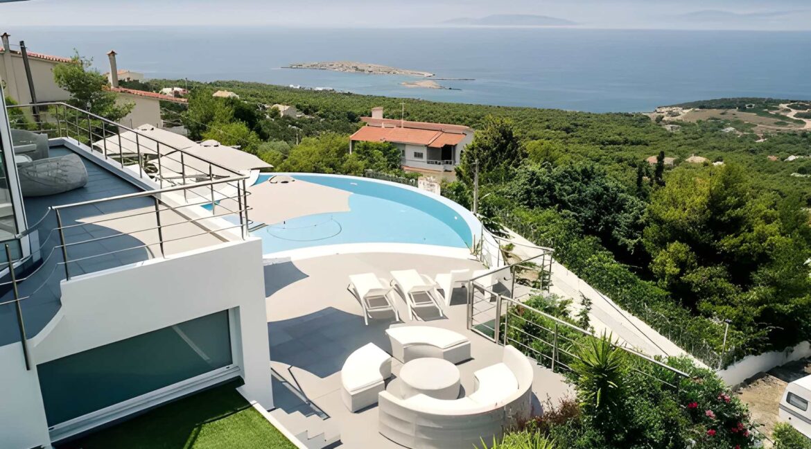 Super Villa in South Athens with Sea Views, Porto Rafti Villa 4