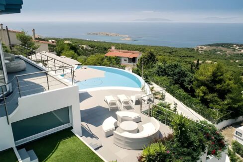 Super Villa in South Athens with Sea Views, Porto Rafti Villa 4