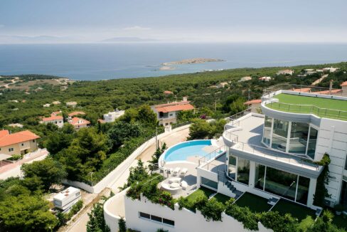 Super Villa in South Athens with Sea Views, Porto Rafti Villa 6