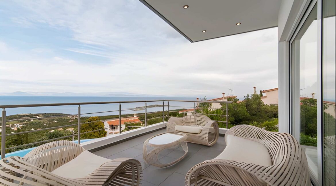 Super Villa in South Athens with Sea Views, Porto Rafti Villa 9