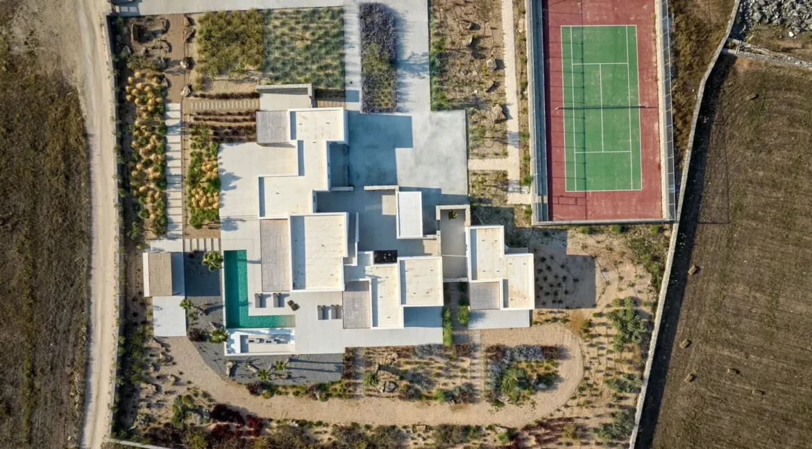 Villa With Tennis Court for Sale in Paros Greece 22