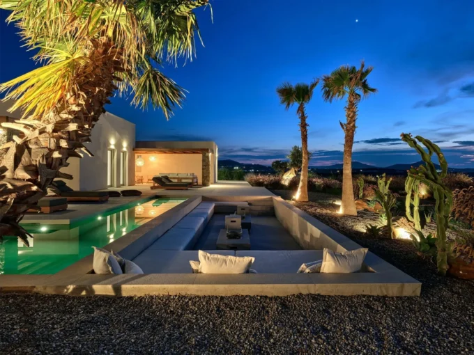 Villa With Tennis Court for Sale in Paros Greece