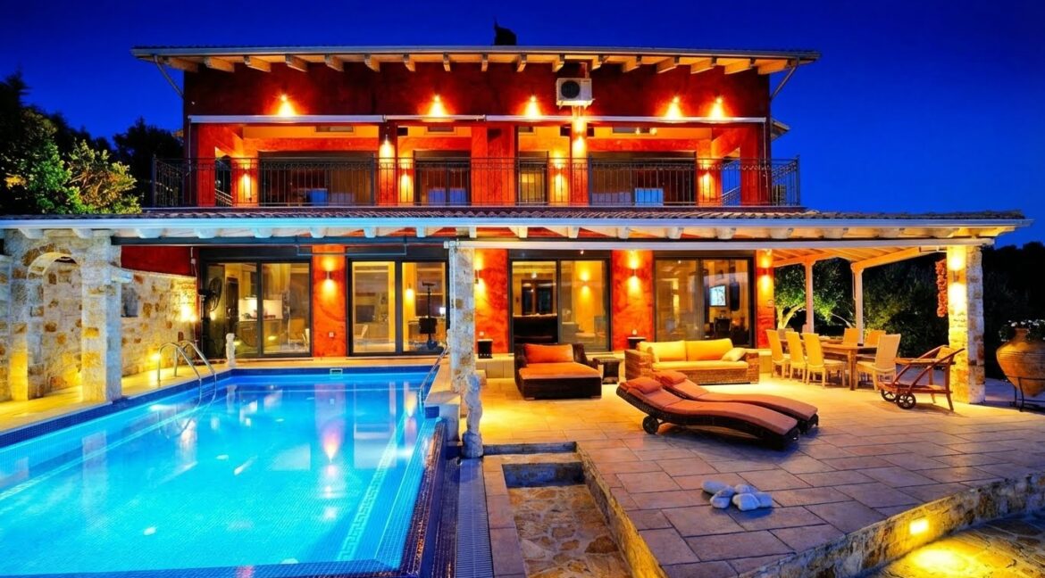 Waterfront villa with marina in Ionio Greece 1