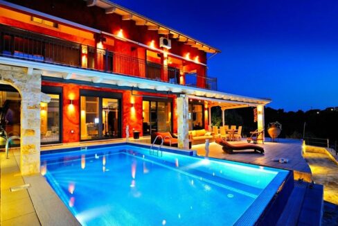 Waterfront villa with marina in Ionio Greece 2