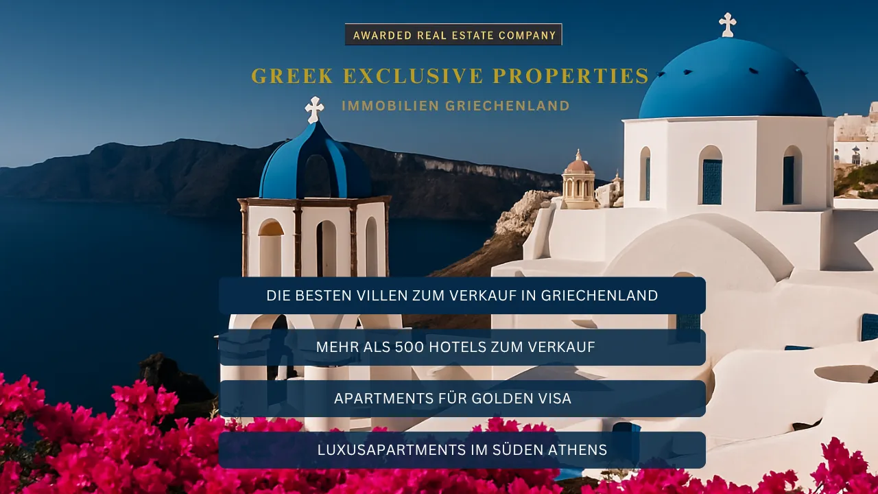 Immobilien Griechenland, Häuser in Griechenland, Immobilien in Griechenland