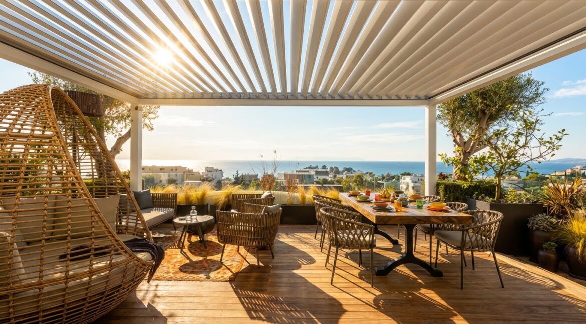 Luxurious Triplex Penthouse with Panoramic Sea Views in Glyfada for sale