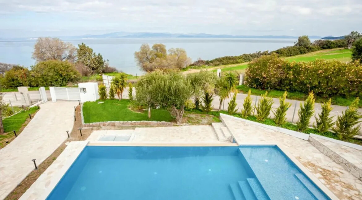 Luxury Beachfront Villa for Sale in Halkidiki Greece