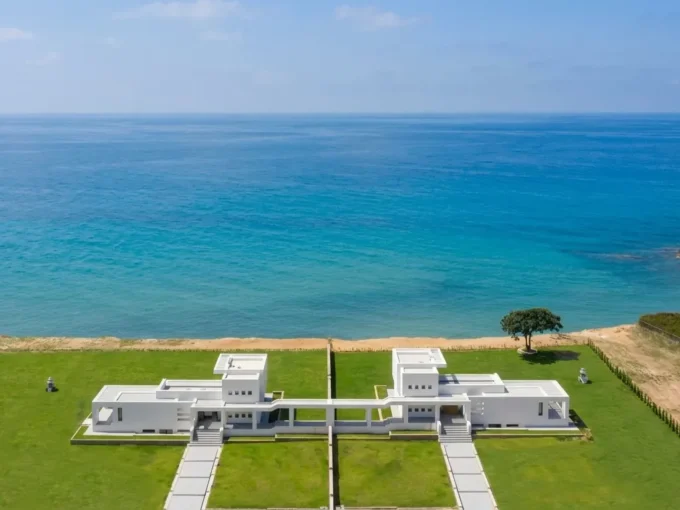 Seafront Villa for sale Corfu Greece, Halikounas