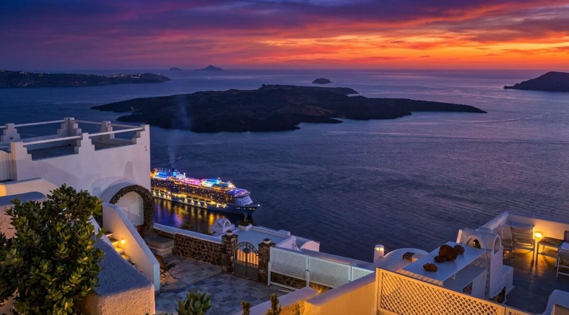 Seaview Property in Santorini Greece