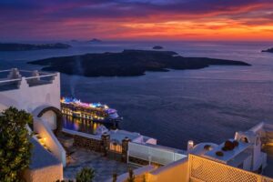 Seaview Property in Santorini Greece