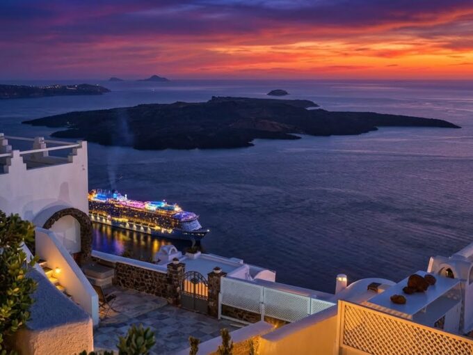 Seaview Property in Santorini Greece