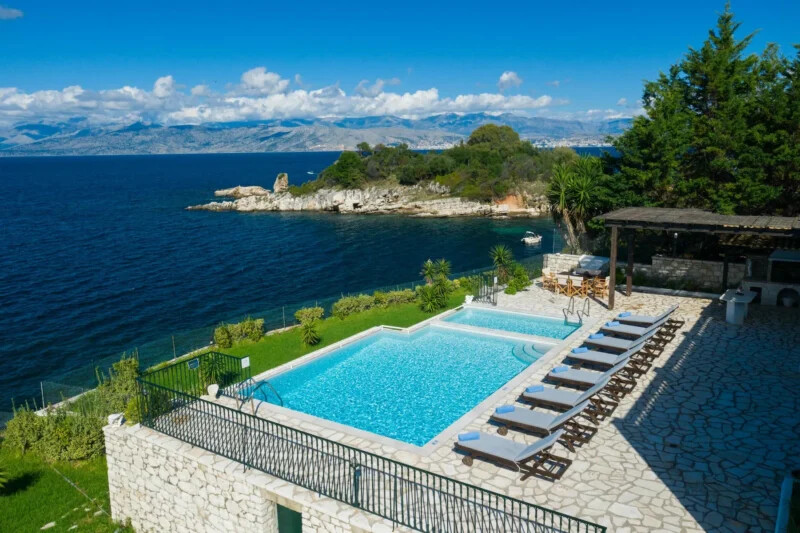 Waterfront Villa for Sale Kassiopi Corfu