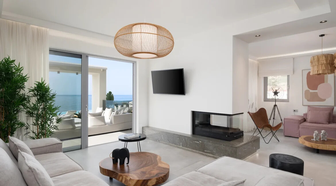 Luxury Beachfront Villa for sale Rethymno Crete 30