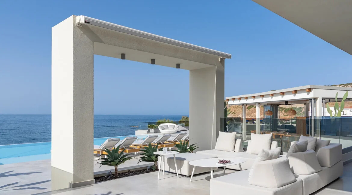 Luxury Beachfront Villa for sale Rethymno Crete 49