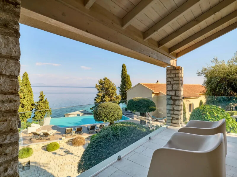Luxury Seafront Mansion for Sale in Corfu