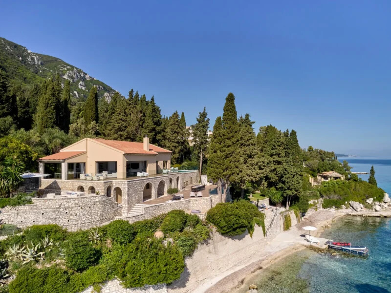 Luxury Seafront Mansion for Sale in Corfu