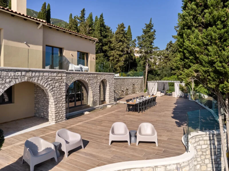 Luxury Seafront Mansion for Sale in Corfu