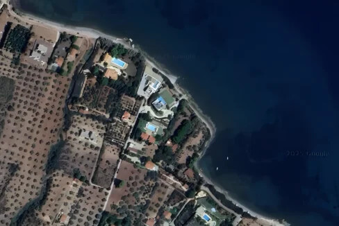 Seafront Villa near Athens with private beach, Chalkida