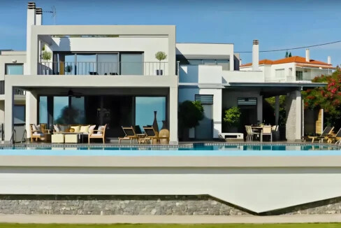 Seafront Villa near Athens with private beach, Chalkida 1