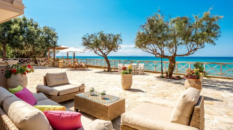 Seaside Luxury Villa for sale in the Island of Zakynthos