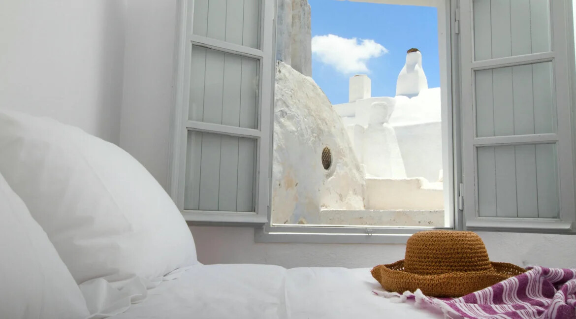 Villa for Sale Pyrgos Santorini with Panoramic Views 14