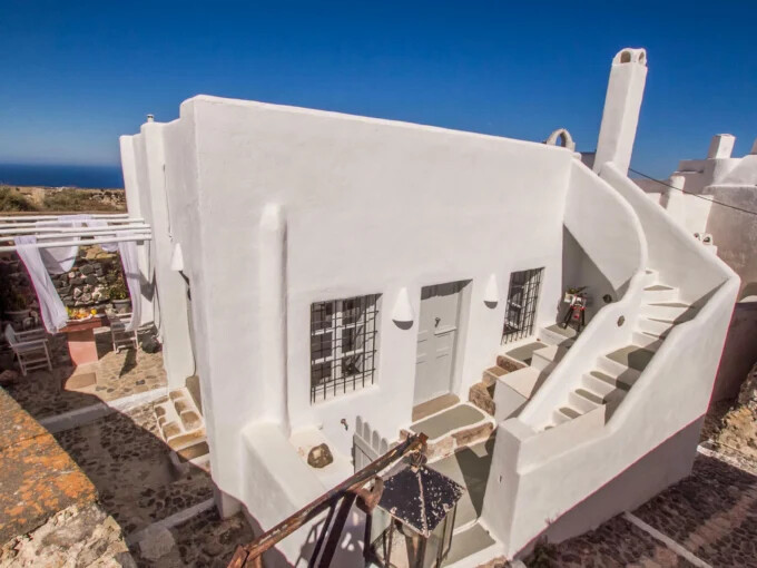 Villa for Sale Pyrgos Santorini with Panoramic Views