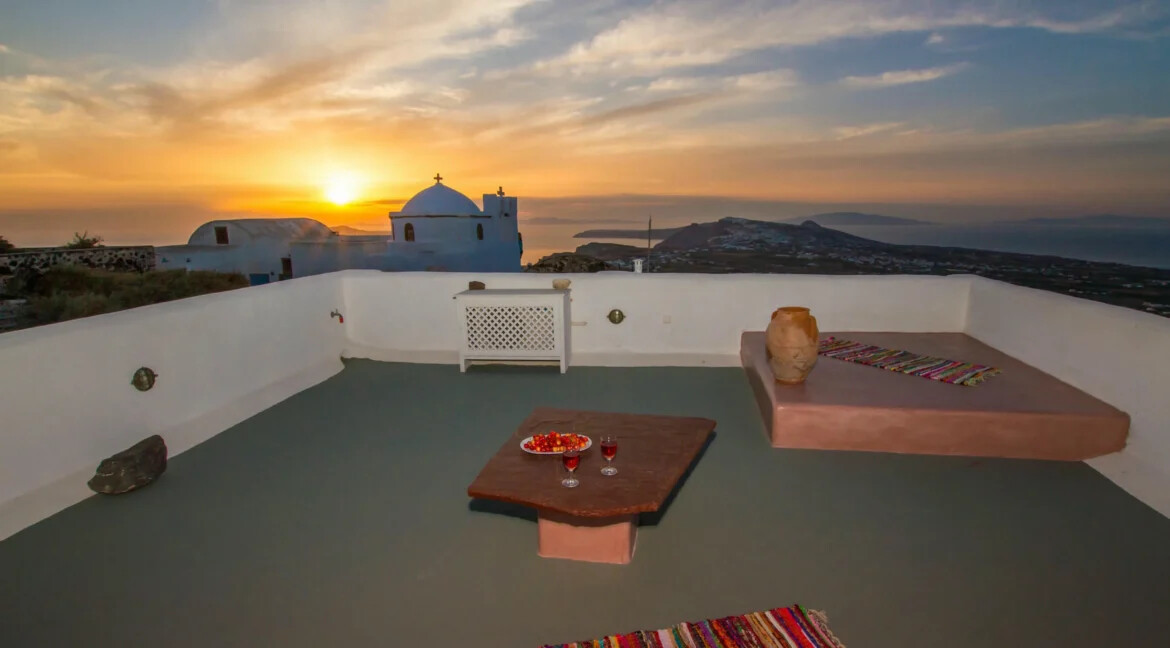 Villa for Sale Pyrgos Santorini with Panoramic Views 25