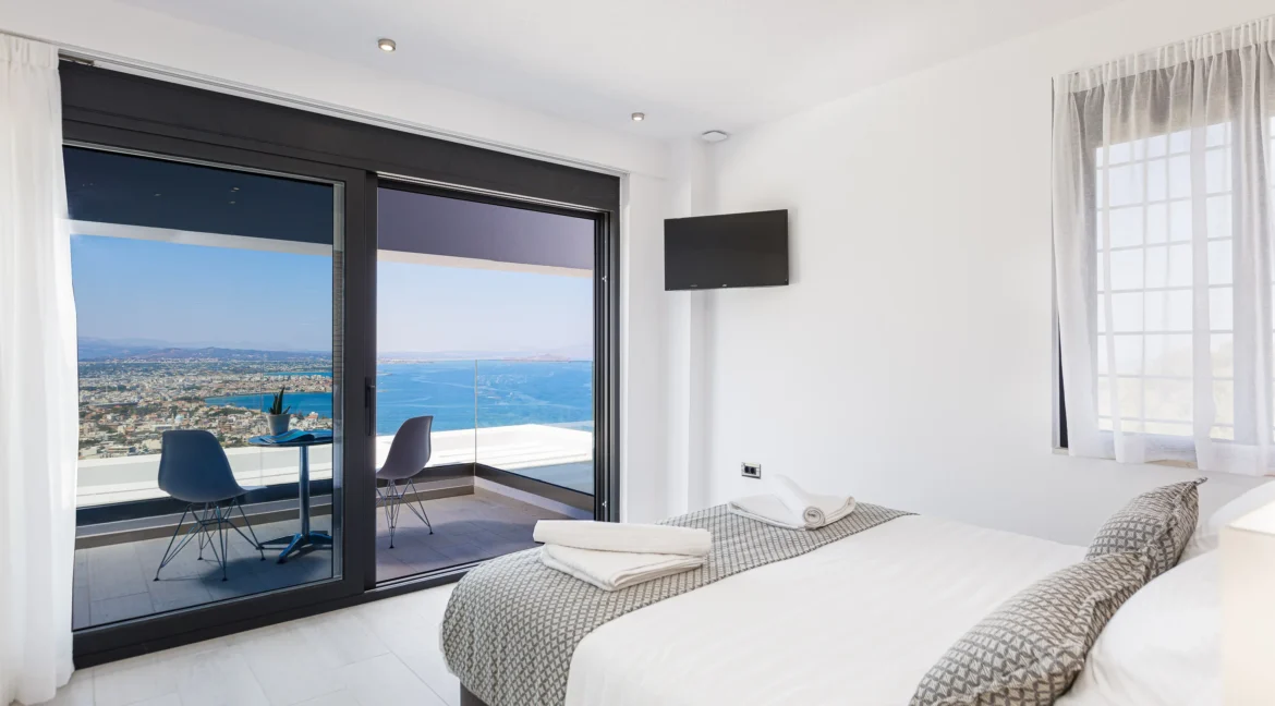 Luxury Seaview Villa with Pool for sale at Chania Crete 11