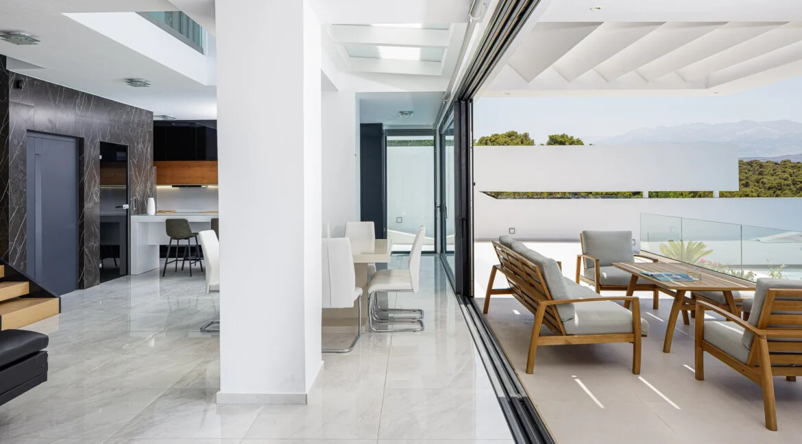 Luxury Seaview Villa with Pool for sale at Chania Crete 14
