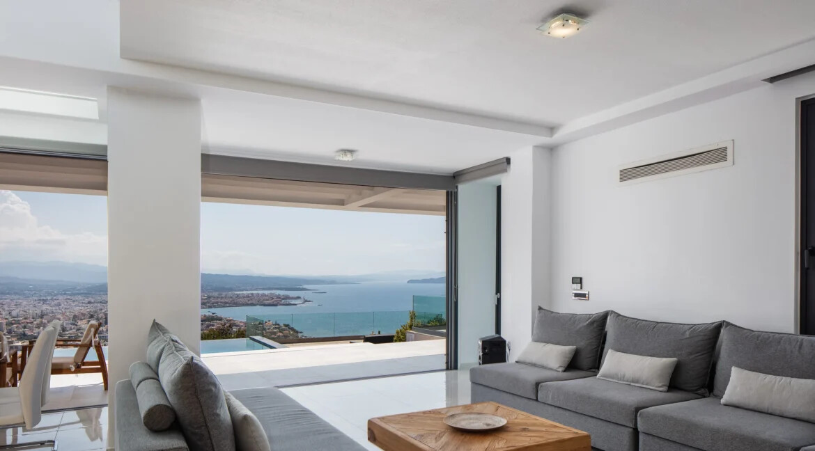 Luxury Seaview Villa with Pool for sale at Chania Crete 19